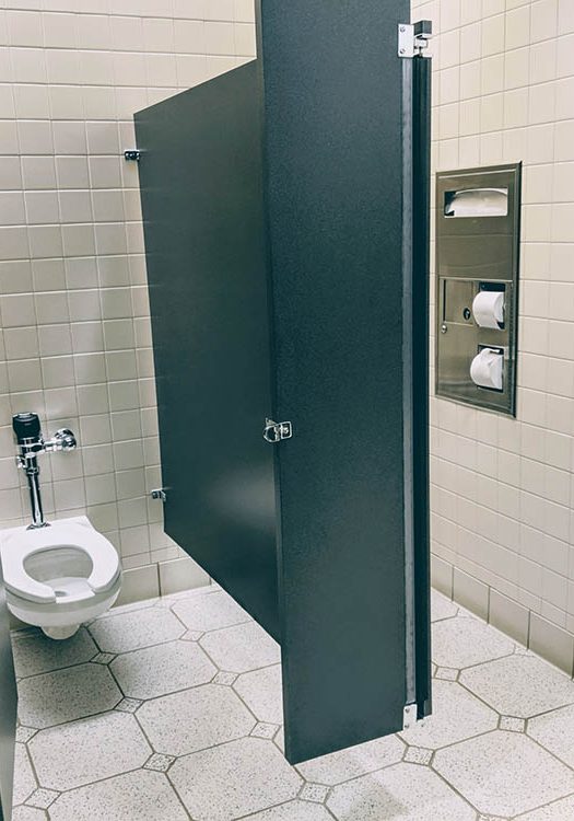 commercial bathroom stalls